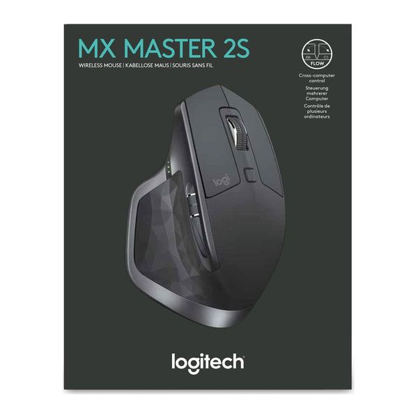 Chuột vi tính Logitech Mx Master 2S Không Dây Bluetooth, USB Unifying Kết nối cùng lúc 3 thiết bị