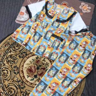 Bộ lụa satin tay ngắn quần dài