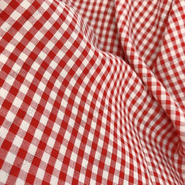 ⚡Rẻ nhất⚡ Vải caro nhỏ chất đũi mềm