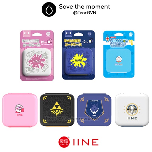 Hộp đựng thẻ Game nam châm (IINE) cho Nintendo Switch