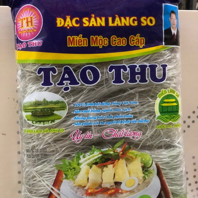 MIẾN DONG - MIẾN MỌC - ĐẶC SẢN LÀNG SO - MIẾN TẠO THU