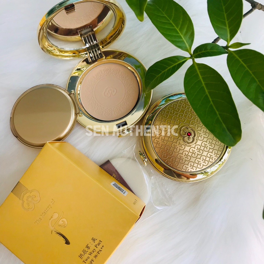 PHẤN PHỦ WHOO VÀNG - NỮ HOÀNG CỦA CÁC LOẠI PHẤN - ĐẸP, MỎNG, MỊN,CHE PHỦ TỐT