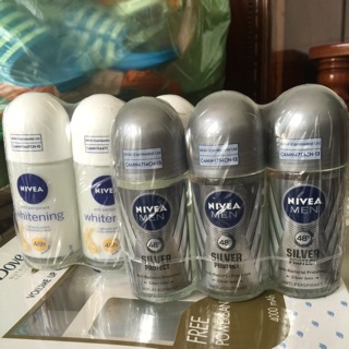 Lăn khử mùi Nivea whitening/ Nivea men Thái lan 50ml
