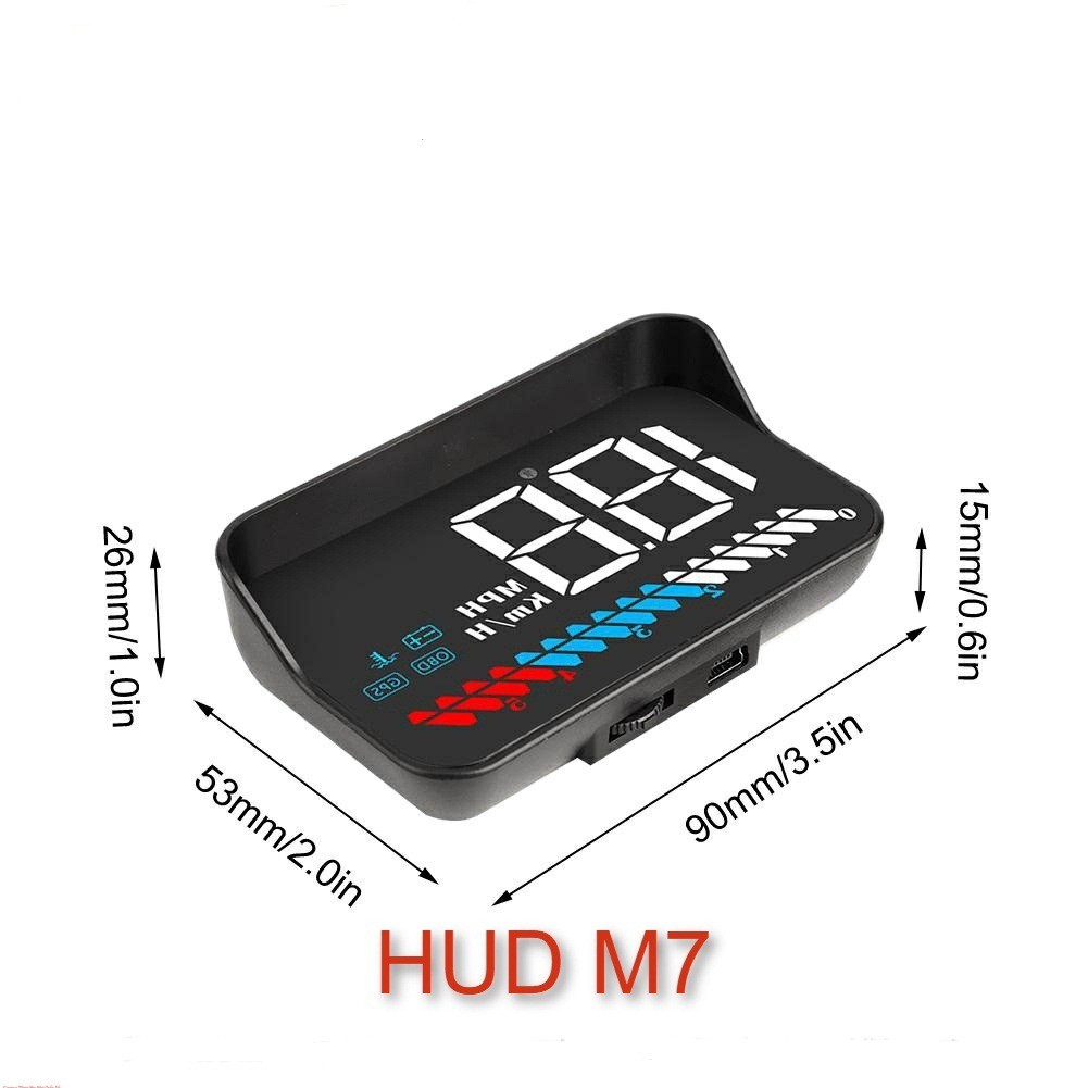 [FREESHIP❤]  Thiết Bị Hiển Thị Tốc Độ Xe Lên Kính Lái cho Xe Hơi HUD A200, C500, M7