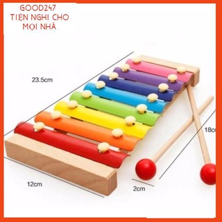 [GOOD247 GIẢM 5K ĐƠN 150K] Đàn gỗ T rưng Sắc Màu Cho Bé