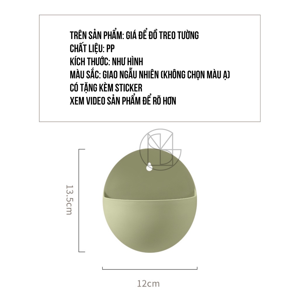 [Kèm Sticker] Giá Treo Đồ Dán Tường Siêu Dính, decor bàn học, phong cách Hàn Quốc siêu dễ thương