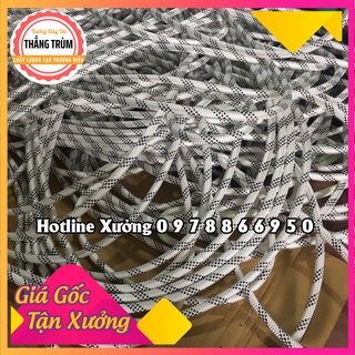 Xưởng Dây dù phi 12, 14, 16 dây dù tết, dây dù tròn, dây thừng, dây cứu hộ, dây thợ sơn, dây bảo hộ Giá tính theo mét