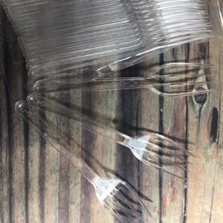 Dĩa trong ăn bánh gói 20 chiếc