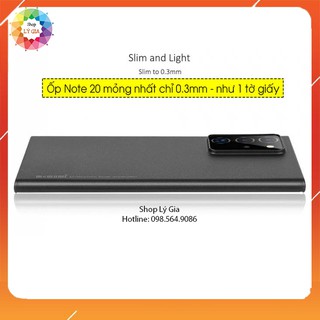 Ốp lưng Memumi siêu mỏng 0.3mm cho Note 20 Ultra / Note 20