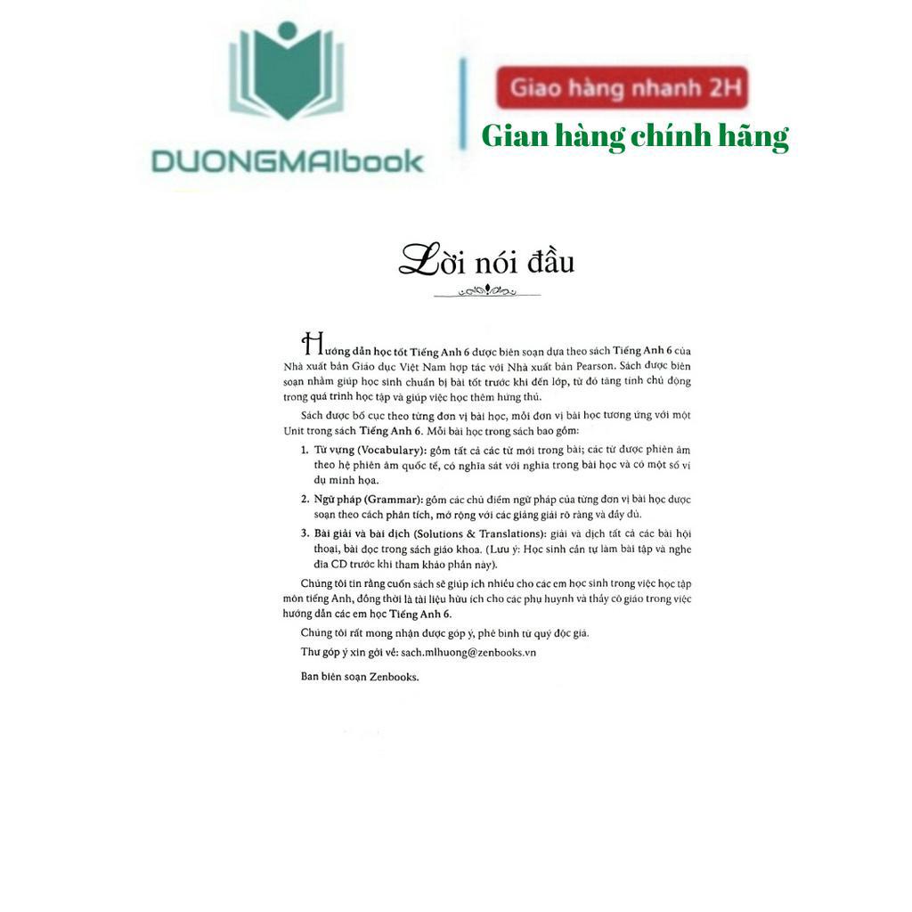 Sách - Hướng dẫn học tốt Tiếng anh 6  - Mai Lan Hương