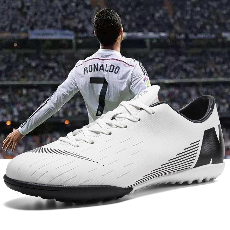XẢ HẾT Mercurial 12 Giày Đá Bóng Nam Phong Cách C-Ronaldo Giày Futsal Kích Thước: 35-44 Giày bóng đá trẻ em