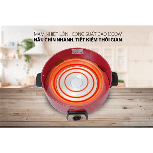 Bếp nồi Lẩu điện SUNHOUSE SHD4521 - Hàng chính hãng bảo hành 12 tháng