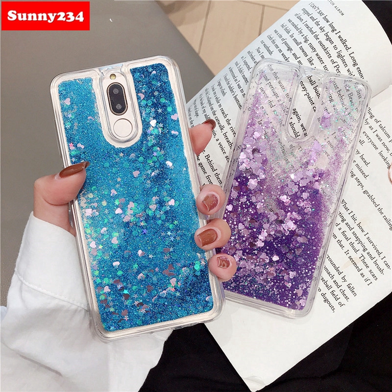 Ốp điện thoại mềm họa tiết cát lún dẻo lấp lánh xinh xắn cho Redmi 8 8A Note 5 6 7 8 Pro 4X 8T K30