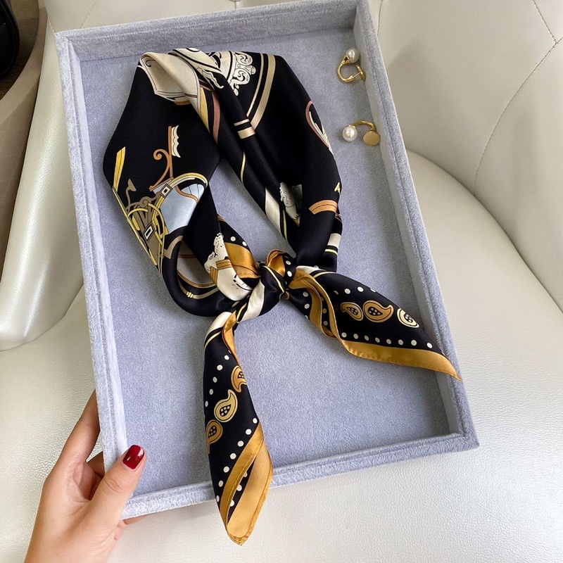 KHĂN LỤA VUÔNG QUẤN ÁO SIZE 70x70cm - Maben