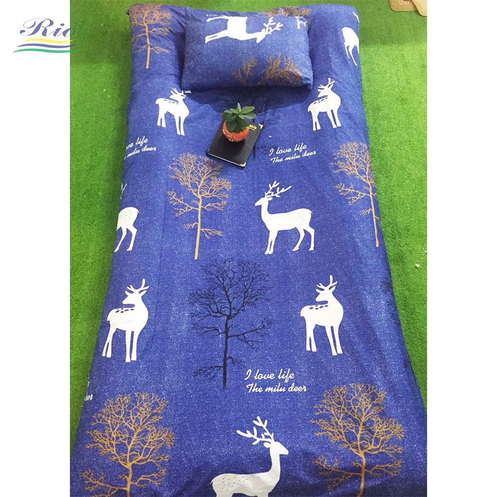 Áo Bọc Nệm Topper 2 Mặt RIOTEX - Có Khóa Kéo Kích Thước 1m/ 1.2m/ 1.4m/ 1.6m/ 1.8m | BigBuy360 - bigbuy360.vn