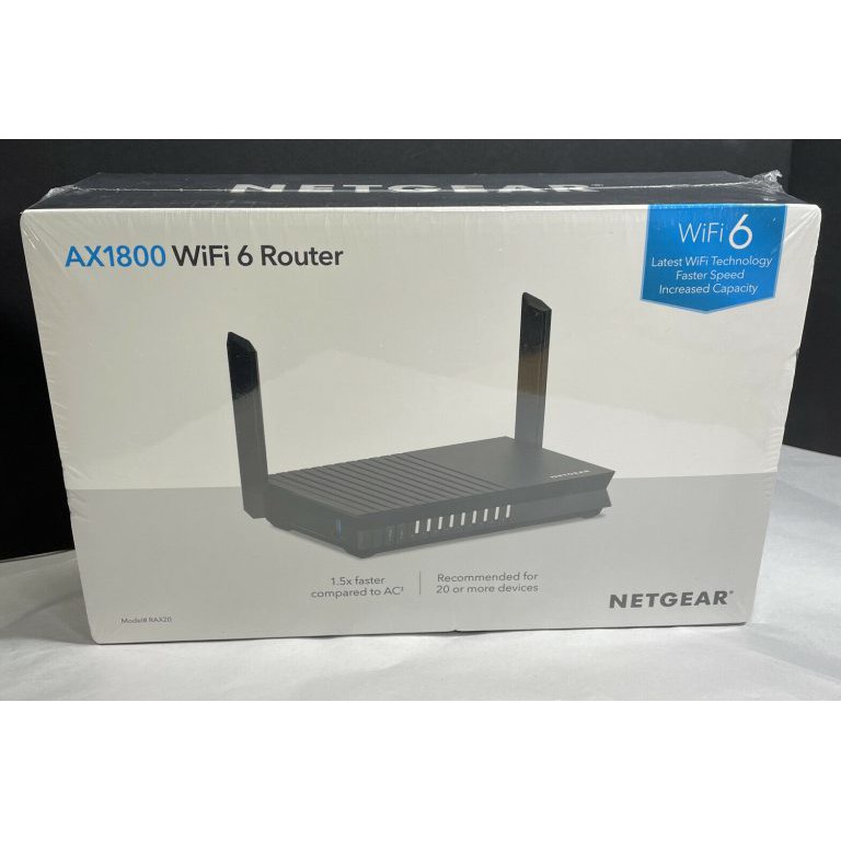 Bộ phát WIFI NETGEAR RAX20 AX1800 WIFI6