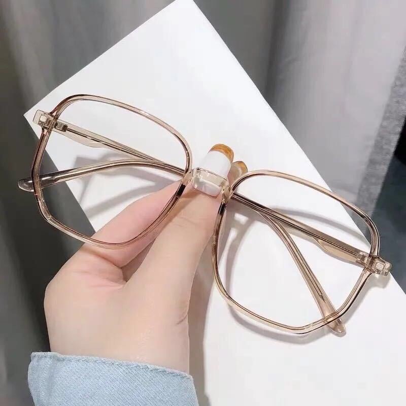 Kính vuông nhựa mắt to không độ - NGỌC STORE