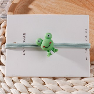 thun buộc tóc chun buộc tóc ếch ốp mắt to cute