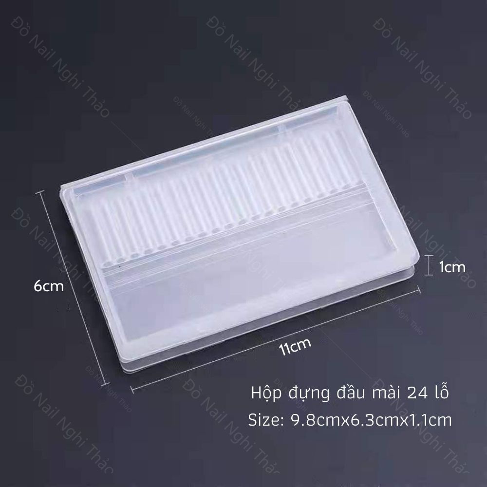 Hộp đựng đầu mài JELIVA 24 lỗ