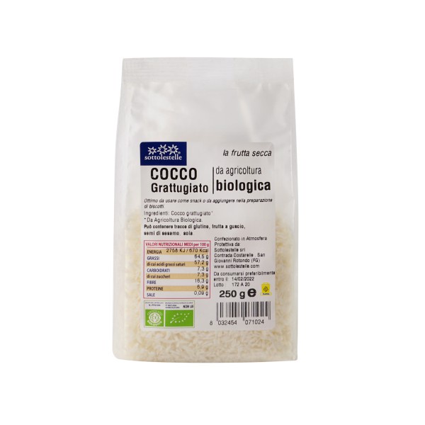 VỤN DỪA SẤY HỮU CƠ LÀM BÁNH 250g Sottolestelle