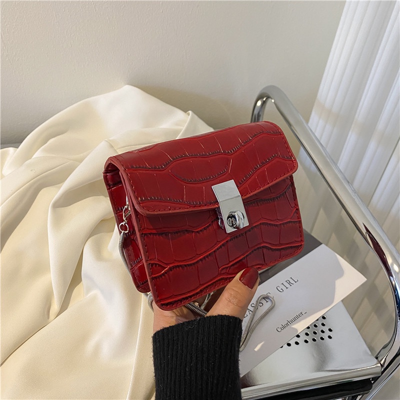 Túi Đeo Chéo Vai Màu Trơn Thời Trang Hàn Quốc 2022