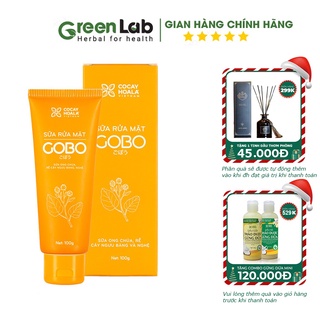 Sữa rửa mặt🍃FREESHIP🍃Sữa rửa mặt GOBO làm sạch sâu cocayhoala 100g [sua rua mat]