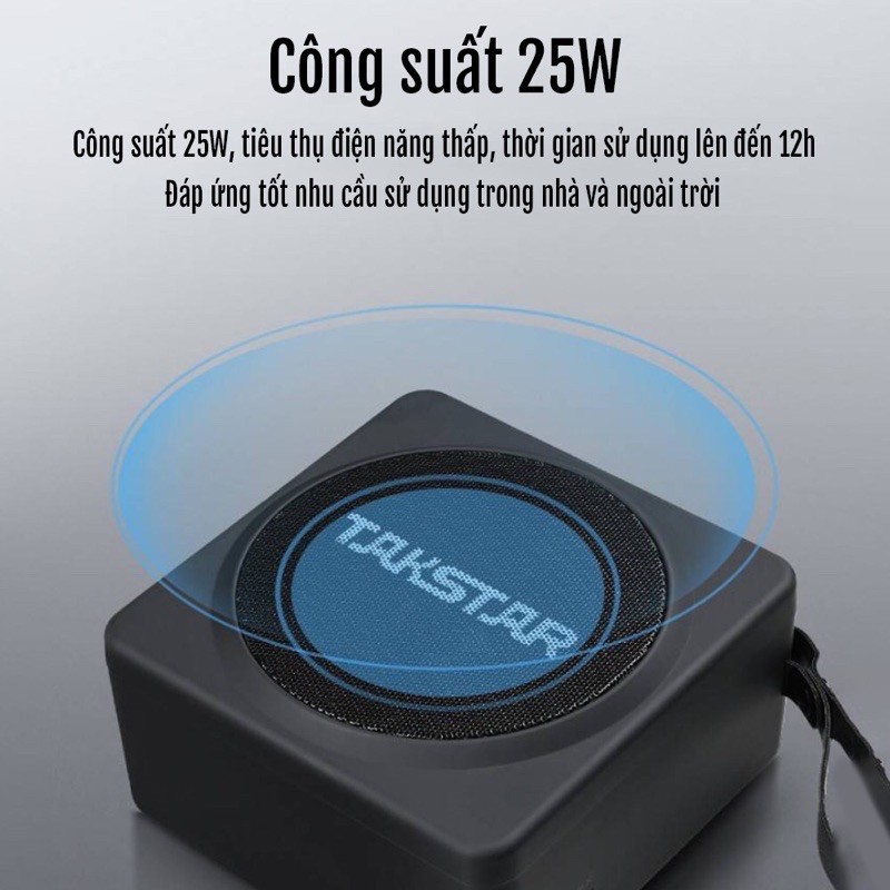 Máy trợ giảng không dây TAKSTAR E261W, khoảng cách truyền 40M, công suất cao 25W