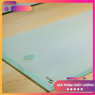 [Hàng Chính Hãng] Thớt kính cường lực mặt nhám GHOME 33*23cm 10li - Sản phẩm an toàn thay thế thớt gỗ, thớt nhựa