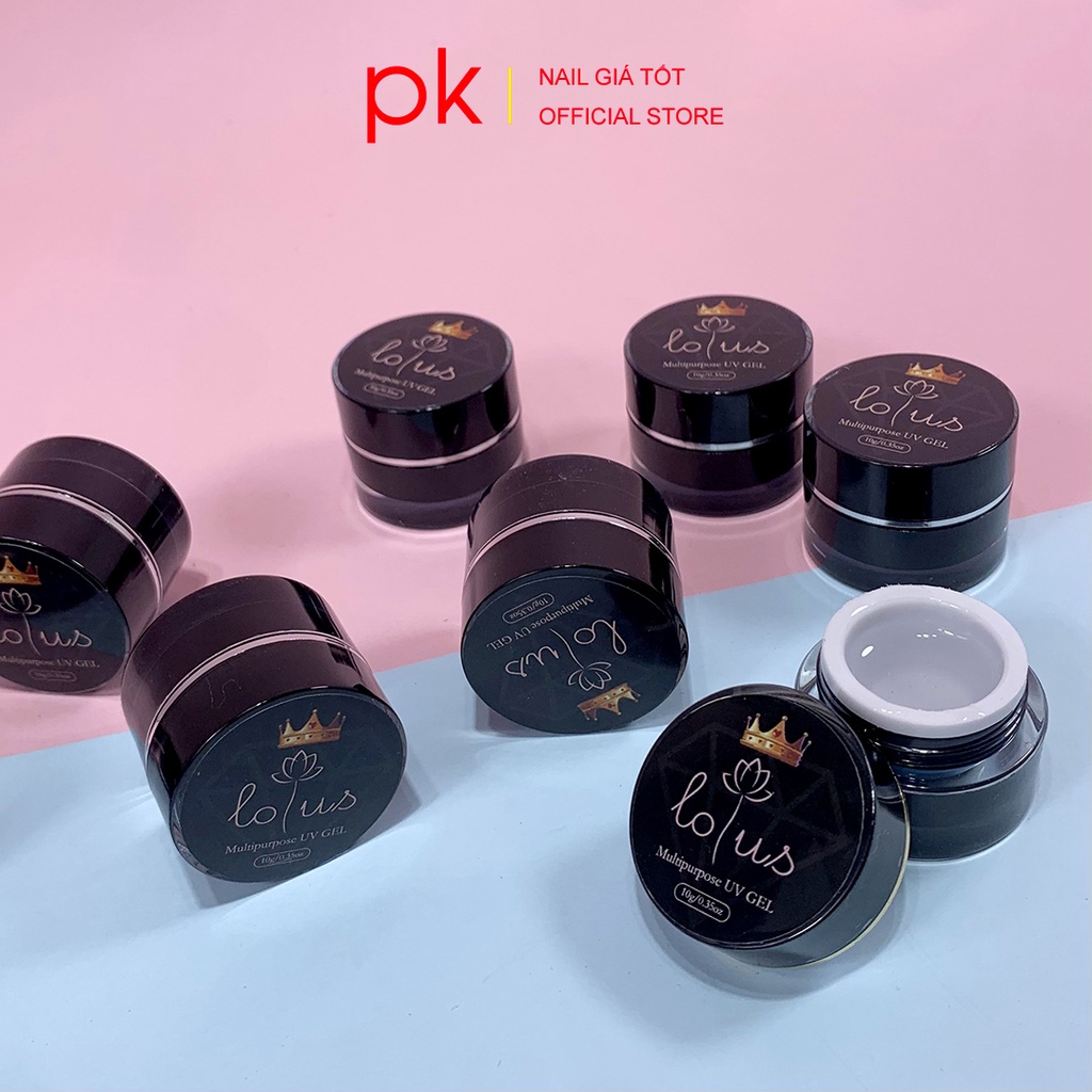 Gel vẽ nổi đa dụng Lotus chính hãng  hũ to 10g