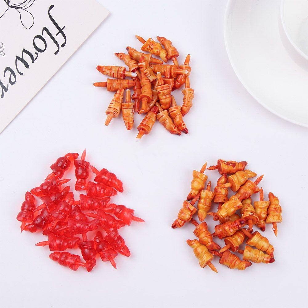RAINBOW Set 20 Mũi Đỏ 5 Kích Cỡ Cho Búp Bê Ông Già Noel