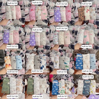 Combo 3 bộ cotton cho bé