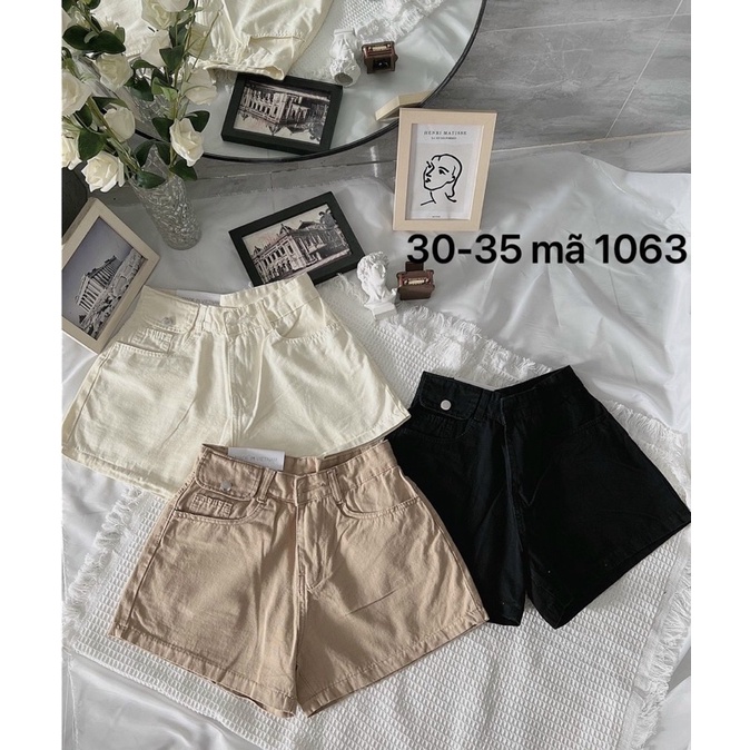 Quần Short Nữ Kaki Chất đẹp Bigsize Nhiều Màu Hàng VNXK MS1046