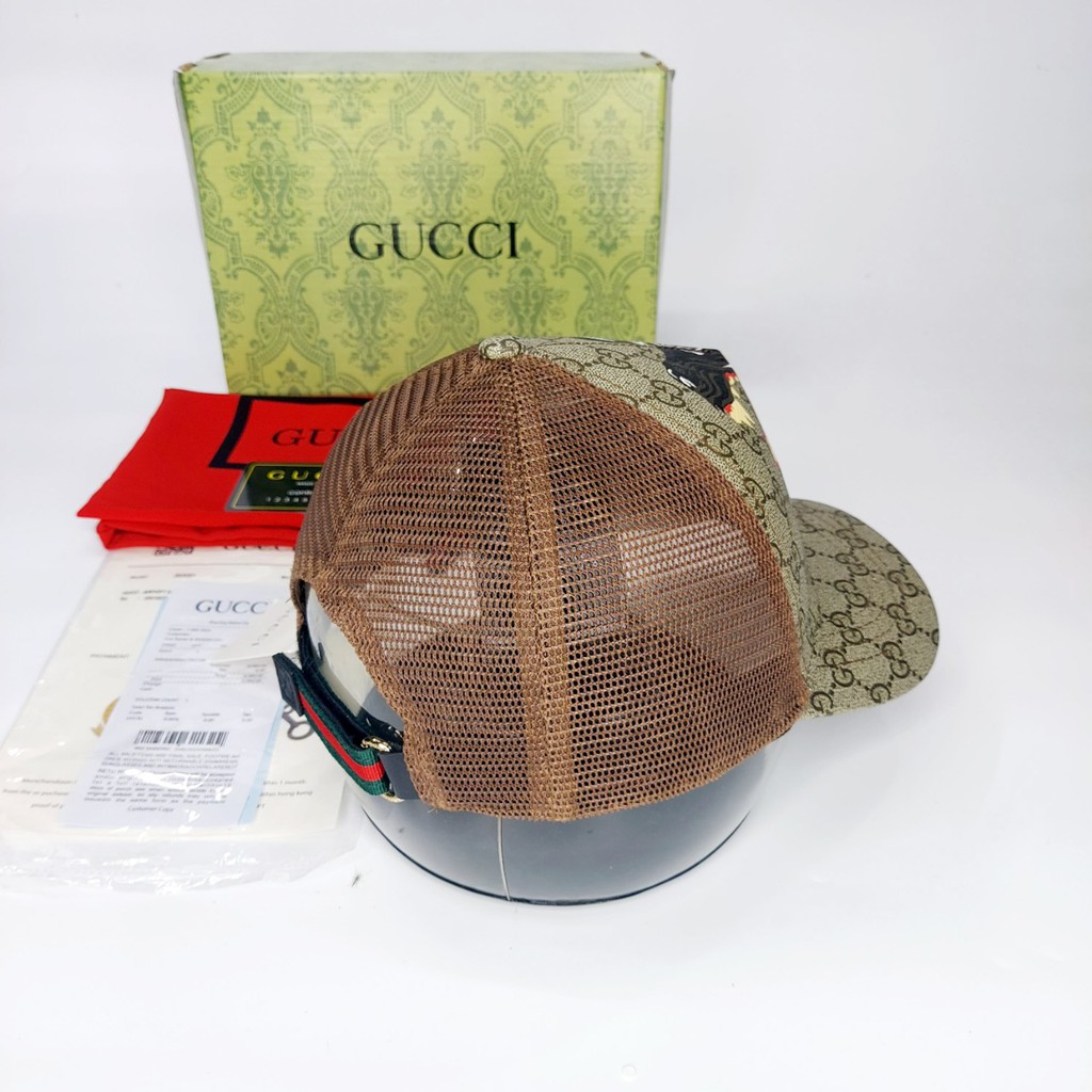 Nón kết gc Mũ lưỡi trai Gc thời trang cao cấp sói mỏ ngắn lưới nâu supper like âu 1.1  full box hộp cực đẹp (Nón Thiết K