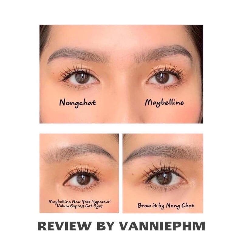 MASCARA SIÊU LÂU TRÔI, LÀM CONG MI BROWIT BY NONGCHAT THÁI LAN