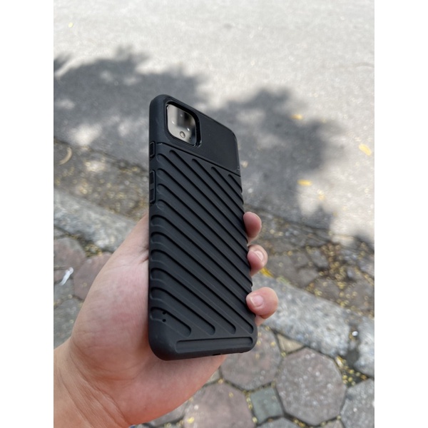 Ốp lưng chống shock vân chéo google pixel 4/4xl
