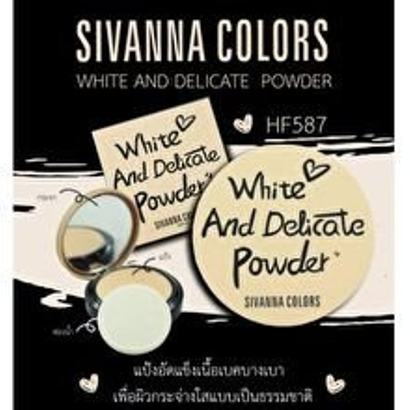 Phấn Trang Điểm Sivanna White And Delicate Powder