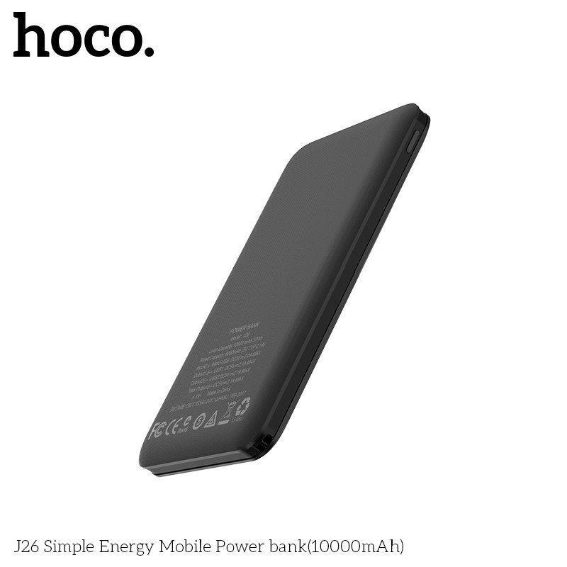 Sạc Dự Phòng hoco. J26 10000mah Tiện Dụng Dễ Mang Theo