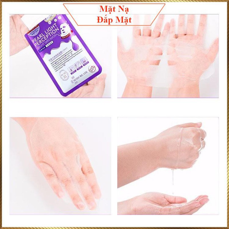Mặt nạ giấy Dưỡng Ẩm Dưỡng Trắng Da HA Chăm Sóc Da MayCreate hàng nội địa trung | BigBuy360 - bigbuy360.vn