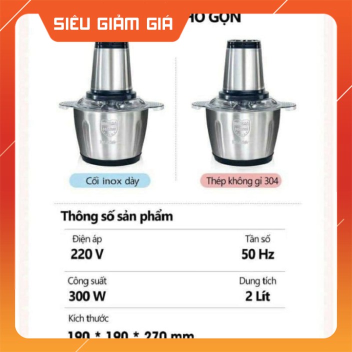 MÁY XAY THỊT CỐI INOX/ MÁY XAY SINH TỐ OSAKA