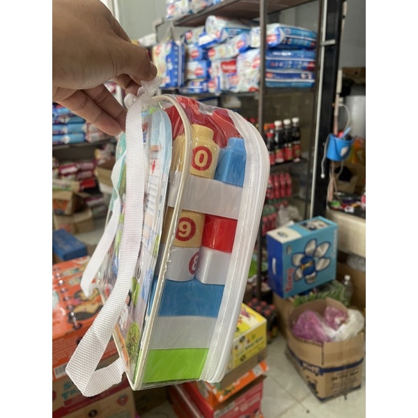 Balo đồ chơi xếp khối - hkm vitadairy