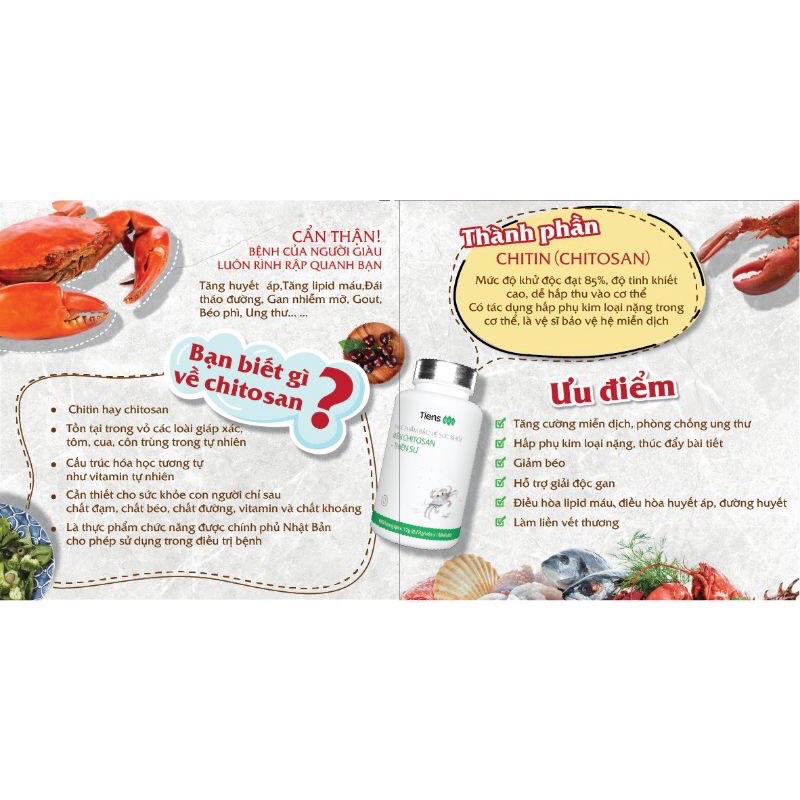 VIÊN CHITOSAN TIENS