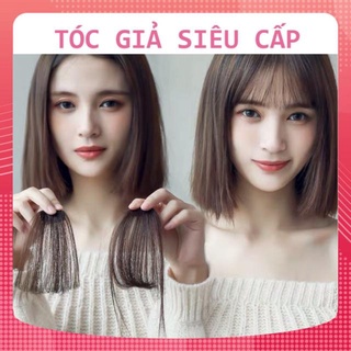 Tóc giả mái thưa có mai và không có mai