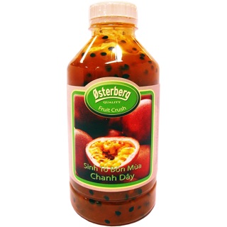 Mứt Sinh Tố Osterberg Chanh Leo Hộp 1 Lít - Pha Chế Đồ Uống Chuẩn Ngon