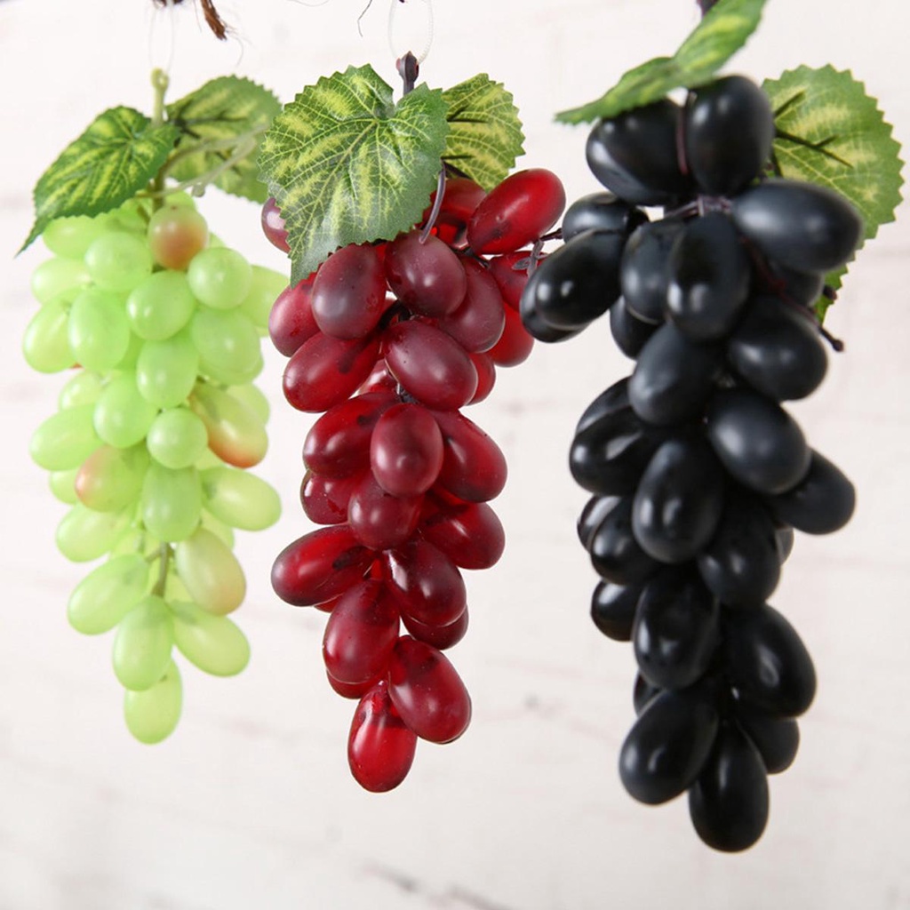 Chùm nho giả bằng nhựa dành cho trang trí
