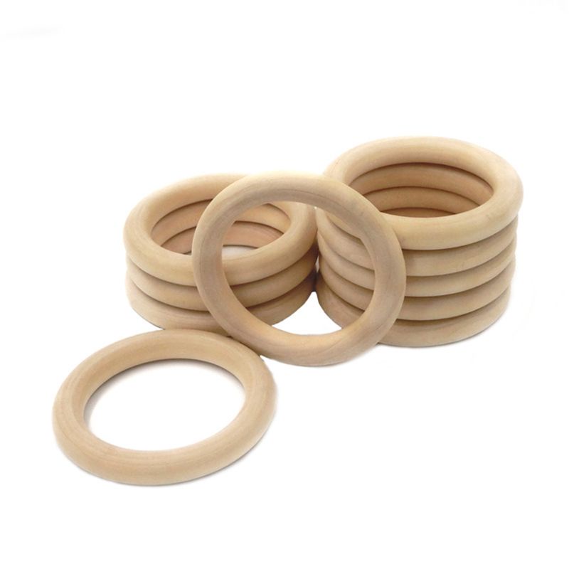 Set 20 Vòng Gặm Nướu 55mm Tự Nhiên Cho Bé Sơ Sinh