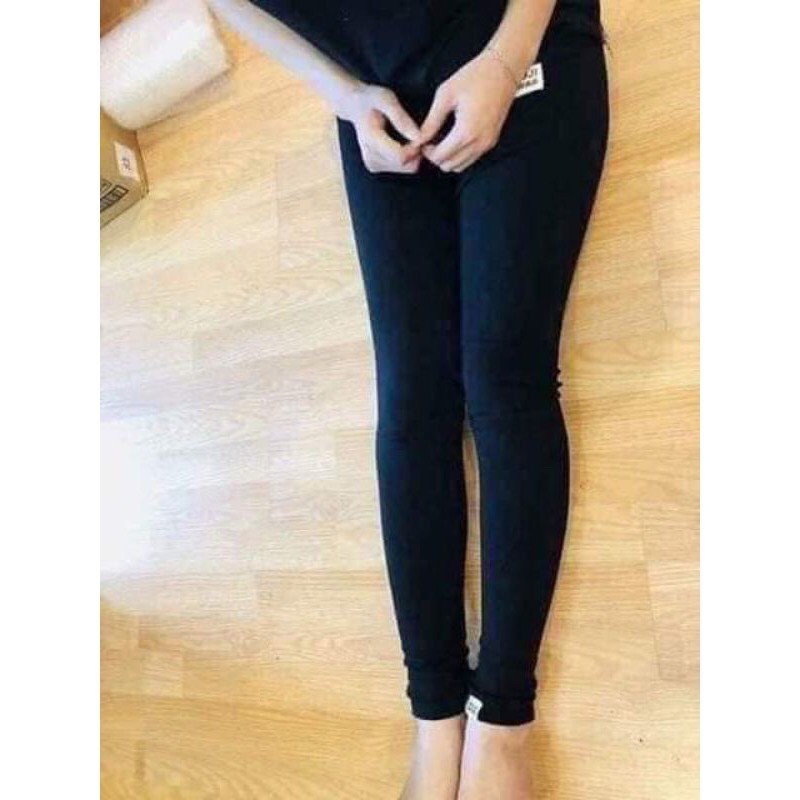 Quần Legging Nữ Cạp Cao Lót Lông Co Dãn 4 Chiều Cực Thoải Mái M086