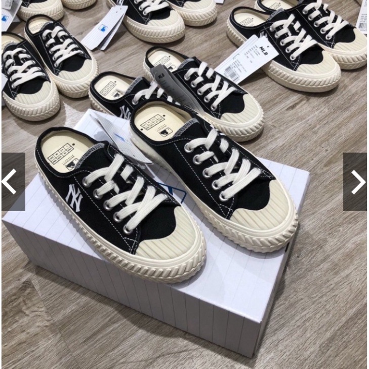Giày lười Ny. đạp gót màu đen hàng hót  2021 bản đẹp mới nhất đủ size 36-39