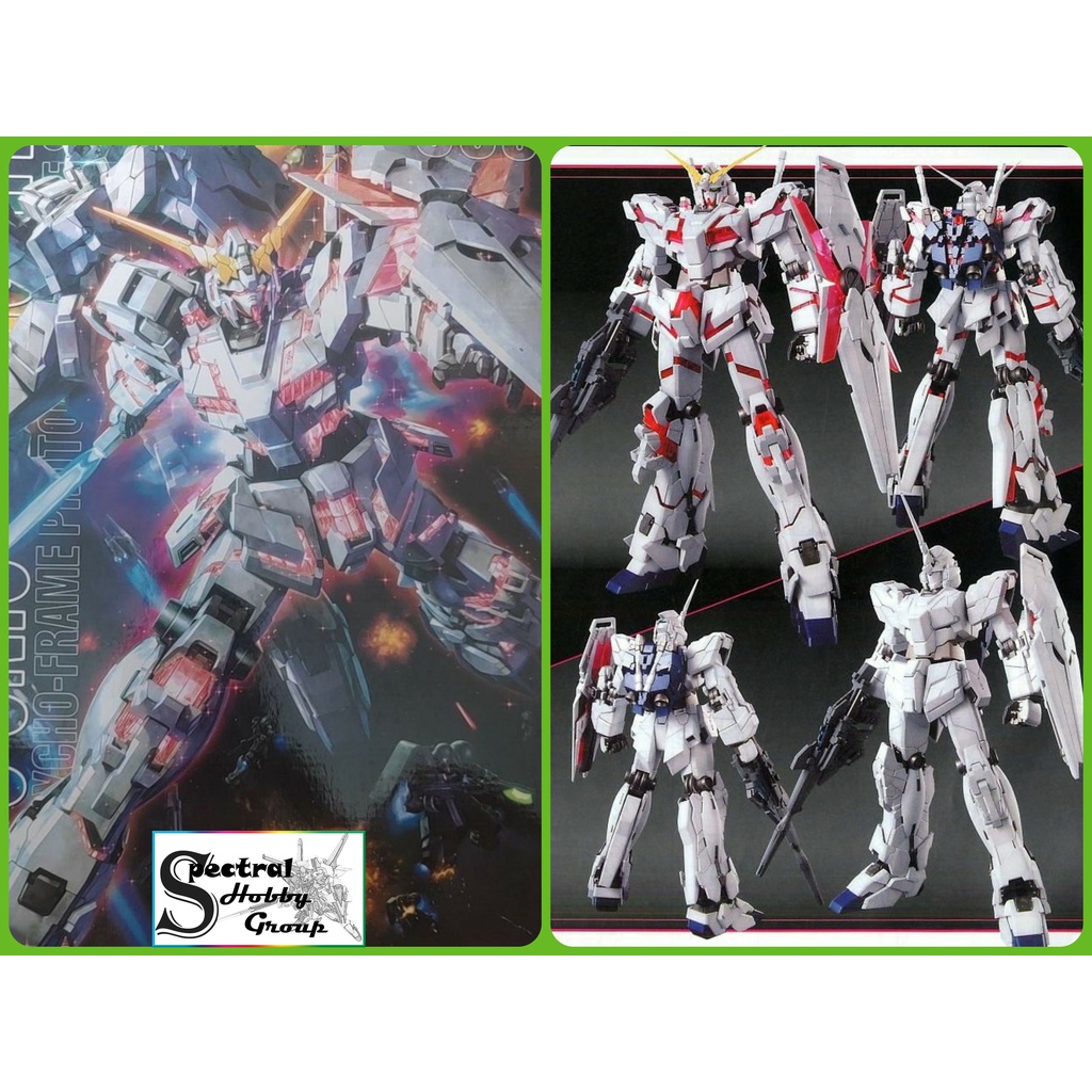 Mô hình nhựa lắp ghép MG 1/100 Unicorn Gundam ver.OVA - Daban