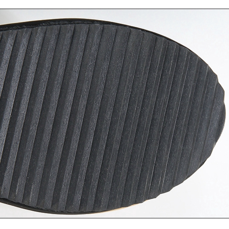 IELGY Dép sandal  đế bằng mũi tròn thoải mái hợp thời trang dành cho phái nữ 3cm size 35-4