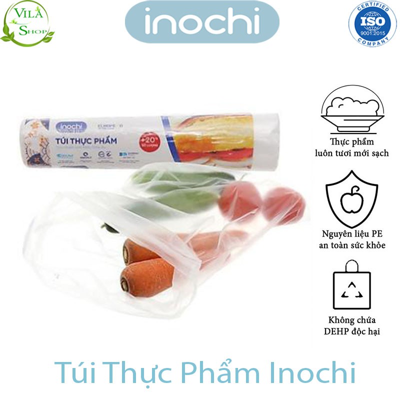 Túi Đựng Thực Phẩm Tự Hủy Shinsen 1.4L Inochi, Đạt Tiêu Chuẩn Xuất Nhật, An Toàn Cho Sức Khỏe Người Sử Dụng